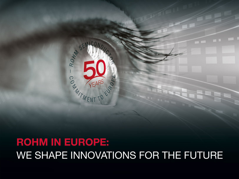 ROHM feiert 50-jähriges Jubiläum in Europa: Fokus auf Power- und Analog-Lösungen